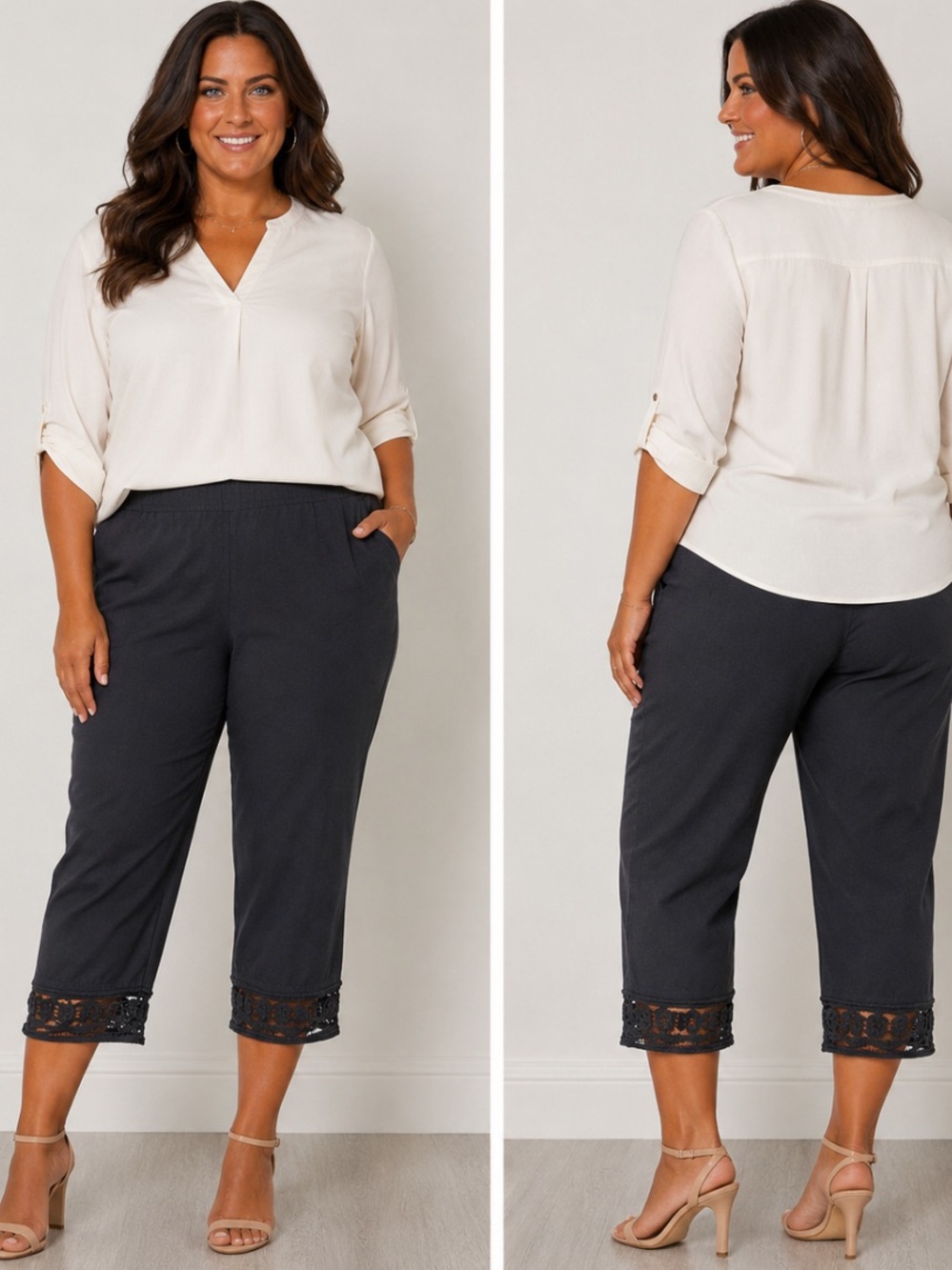 Elevated capris ( lined)